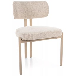 Krzesło MISAKI Jasny Beż/Kaszmir