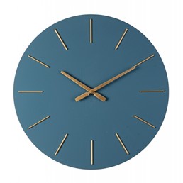 Zegar Ścienny TIMELINE 60 Niebieski