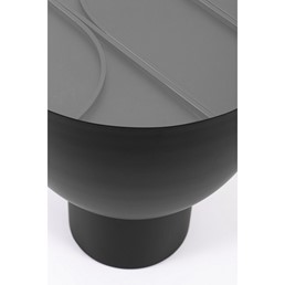 Stolik Kawowy ARCHIE Fi40,5cm Czarny