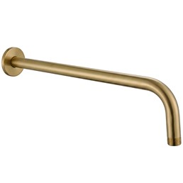 Ramię Do Deszczownicy Okrągłe JS-9021 40cm Złoty Szczotkowany