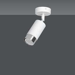 Lampa Sufitowa HIRO 1 Biały/Chrom