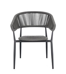Krzesło Ogrodowe ALGAIDA Szary