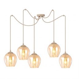 Lampa Wisząca LEVEL 5 Beżowy/Miodowy