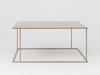 Stół Kawowy Walt Metal 100x100 Złoty