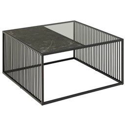 Stolik STRINGTON 80x80 Czarny