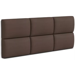 Panel Tapicerowany Ścienny TRINITY 90x25 Brązowy