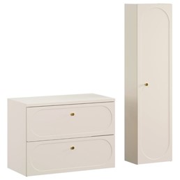 Zestaw Meblowy 80cm Beż Piaskowy