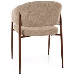 Krzesło AKITA D Beż/Orzech