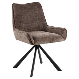 Krzesło Obrotowe EDDIE Brązowy