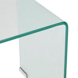 Zestaw 2 stolików LENIA Transparentny