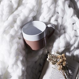 Kubek JUMELLE 330 ml Różowy