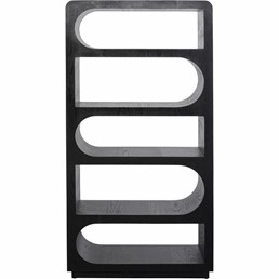 Regał FORMA 90x180cm Czarny