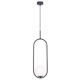 Lampa Wisząca PARVA K-5100 Czarny/Biały