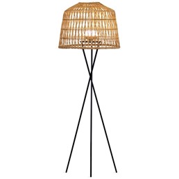 Lampa Podłogowa AMALFI 145 BATTERY NEGRO Czarny/Naturalny