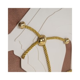 Obraz BLAZER 120,5x80,5cm Brązowy