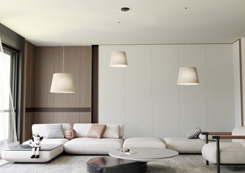 Lampa Wisząca ASCOT 3 Beżowy