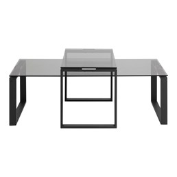 Zestaw 2 Stolików Kawowych KATRINE Dymione