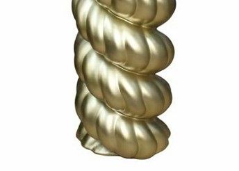 Stolik AMALIA Fi26,5cm Złoty