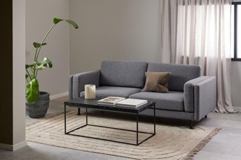 Stolik BAROSSA 110x55cm Czarny