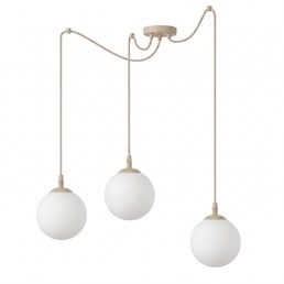 Lampa Wisząca GIGI 3 Beżowy/Opal