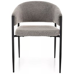 Krzesło AKITA Szary/Czarny Mat