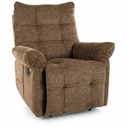 Fotel Rozkładany ATOS RAVEN Cappuccino