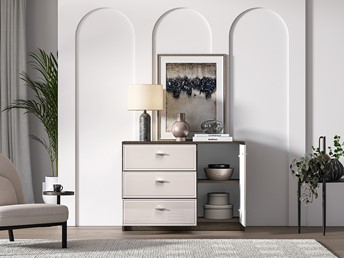 Komoda AVANTE 05 Cashmere/Czarny