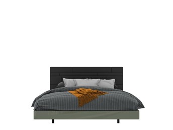 Łóżko Tapicerowane ROSE HILL RH09 180x200 Zielony/Szary