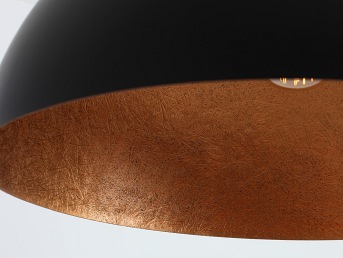 Lampa wisząca LORD 50 – miedziano-czarny