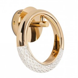 Lampa Ścienna HELIOS Złoty