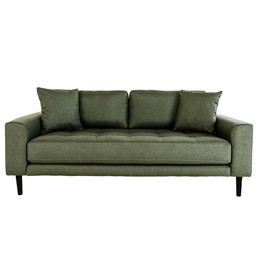 Sofa Trzyosobowa LIDO Zielony/Czarny