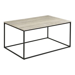 Stolik Kawowy VITA 90x60cm Beżowy/Czarny
