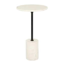 Stolik MISTY 30 Czarny/Biały