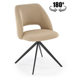 Krzesło K546 Beżowy/Czarny
