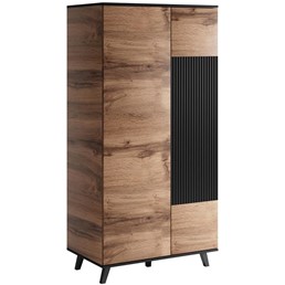 Szafa RANDOM S1 Czarny/Dąb Wotan