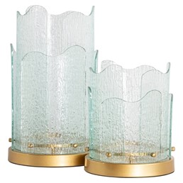 Świecznik DANILA L Złoty