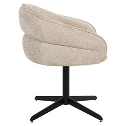 Krzesło Obrotowe ANGELINA Beżowy
