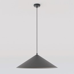 Lampa Wisząca MONO 1L Czarny/Grafitowy