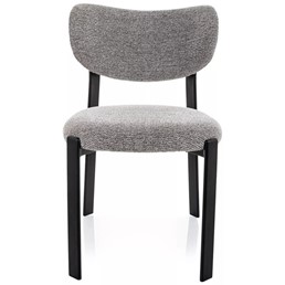 Krzesło RIN Szary/Czarny Mat