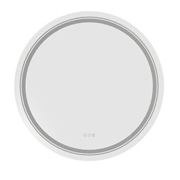 Lustro Ścienne DOVER 60 cm Srebrny