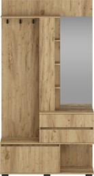 Zestaw Mebli do Przedpokoju BAFRA Dąb Złoty