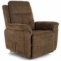 Fotel Rozkładany MORGAN RAVEN Cappuccino