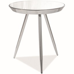 Ława BORA C fi42 Lustro/Chrom