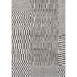 Dywan BERBER CAIDAL 9651 140x200 cm Szary/Czarny