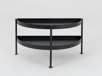 Stolik HANNA METAL HALF 80-2F