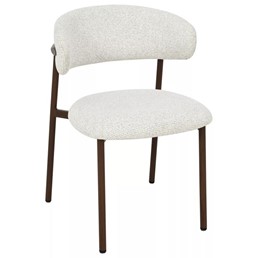 Krzesło ELTON II Jasny Beż/Orzech