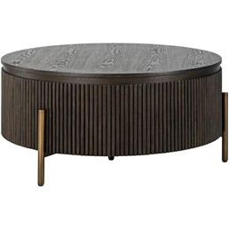 Stolik Kawowy LUXOR fi95 Naturalny