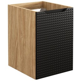 Szafka pod Blat LUXOR Czarny Mat/Dąb Olejowany