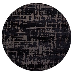 Dywan Black Water Round 9200 240x240 cm