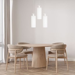 Lampa Wisząca SATINNA 1L Biały